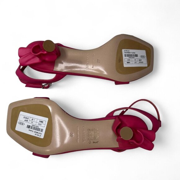 Le Silla Women's Pink Heeled Sandal EU 38 NWOB - Picture 15 of 16